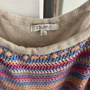 Z Supply crochet maxi dress